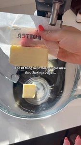 Learning how to cream butter and sugar is a skill that is foundational to making good cookies. And the good news is, it's super easy, let's chat about it! ✨ ﻿﻿Creaming butter and sugar together introduces air into the mixture, creating a lighter and fluffier texture.﻿ ✨ I prefer to use softened/room temp. I do NOT use melted butter.﻿ ✨ Granulated white sugar is typically used for creaming with butter. However, brown sugar can also be used for creaming, resulting in a softer texture and richer fl