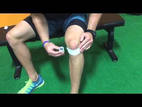 Knee Tape Strapping for Lateral Knee Pain