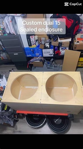 Custom sealed 15 enclosure