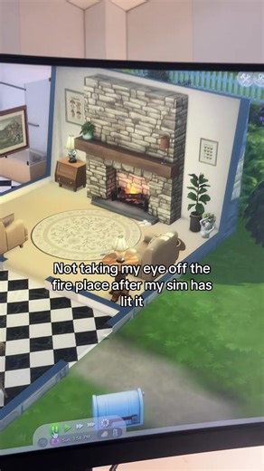 Every single time something traumatic has happened #sims #sims4 #fire