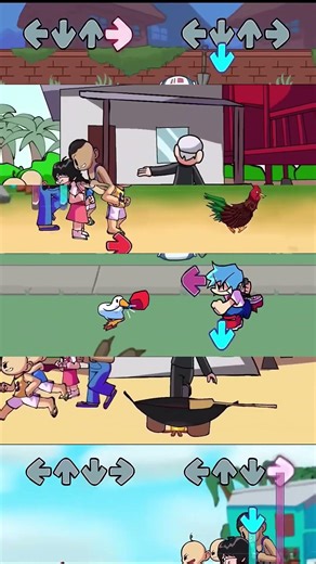 Funkin' Showdown: Sorry Sorry vs Goose in Upin Ipin Mods! #fnf #upinipin #goose #sorrysorry