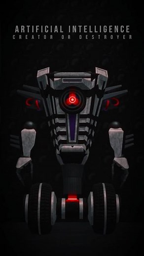 ARTIFICIAL INTELLIGENCE: CREATOR OR DESTROYER | AI ROBOT ANIMATION #blender #4k #3danimation