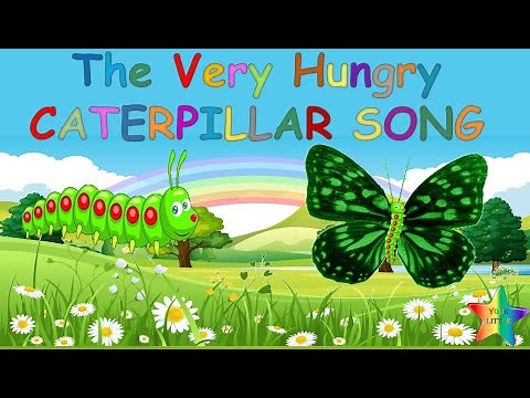 The Very Hungry Caterpillar Animated Song For Kids | Animated Song For Children
