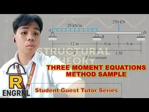 STUDENT GUEST TUTORS EDITION: Three Moment Equations (Sample 3)