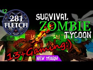 Quest: New Years 2023 (with code) SURVIVAL ZOMBIE TYCOON /12 ~ Let's Play ROBLOX