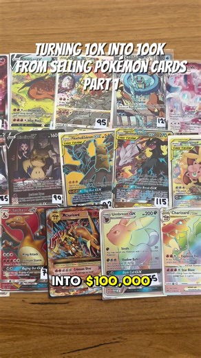 Turning 10k into 100k by Selling Pokémon Cards – Part 1
