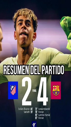 41K views · 774 reactions | Resumen atletico de madrid vs barcelona #FCBarcelona #atleticodemadrid #LaLiga #futbol #atletibarça #atleticodemadridvsbarcelona #lamineyamal #barcelona #barça #barca #FCB #fcblive #Deportes | Fandelfcb 2.0 | Facebook