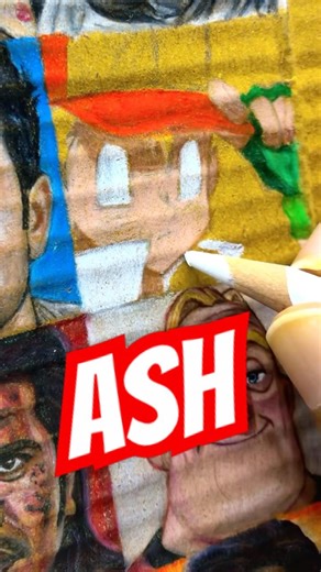 Pokémon Ash Drawing | Anime Arts #pokemon #anime #ata