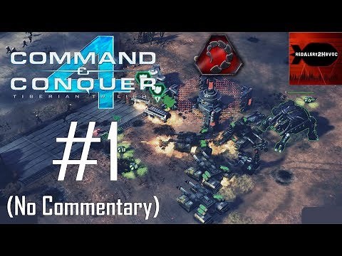 C&C4: Tiberian Twilight - Nod Campaign Playthrough Part 1 (Things Fall Apart, No Commentary)