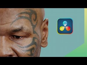 Tattoo your face in Davinci Resolve! (surface tracker effect)