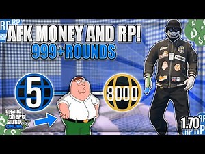 *UPDATED* AFK Peter Griffin Job - Insane Money & RP (999 Rounds) - GTA 5 Online (MAKE MILLIONS AFK)