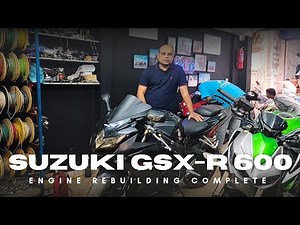 Suzuki GSX-R 600 Engine Rebuilding Completed At Redline Bespoke MC Works