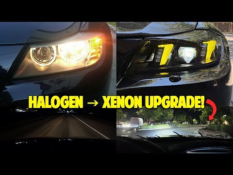 How to Convert BMW E90 Halogen Headlights to Xenon (Step by Step)