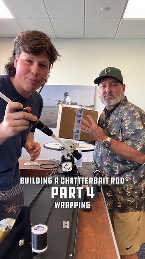 Building a Custom Chatterbait Rod: Wrapping the Rod - Part 4