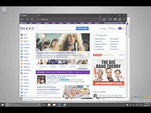 Bookmarking Important Websites in Microsoft Edge