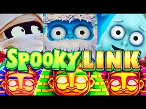 THEY ARE CUTE BUT ARE THEY EASY? 👻 SPOOKY LINK Slot Machine (ARISTOCRAT GAMING)