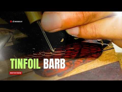 1 LAYER - Woodblock printing is easy with MDF wood and black offset ink