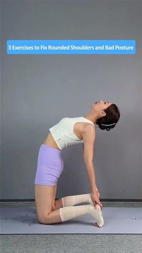 Fix Rounded Shoulders, Hunched Back, and Forward Head with These 3 Simple Exercises