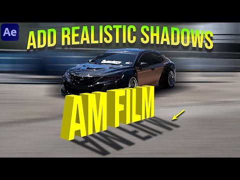 How to Add Shadows To The Text in After Effects