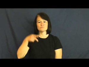 Watch how to sign 'pry' in American Sign Language.