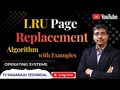 LRU Page Replacement Algorithm in Operating Systems | Step-by-Step Explanation with Solved Example