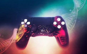 AimControllers 索尼PS4 发烧级电竞无线手柄 机械按键 创世纪手柄 开箱视频