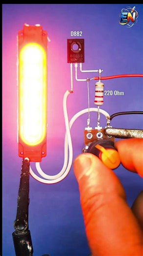 led dimmer experiment #scienceproject #experiment #diy