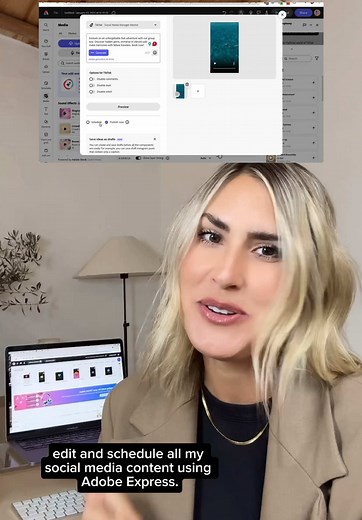 Create and Schedule Social Media Content with Adobe Express