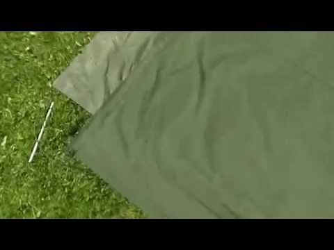 Dye and Fabsil water proofing the tent