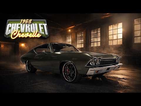 LSA '68 Chevelle: From Sketch to Street in Under 10 Minutes!