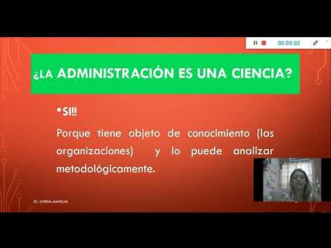 La Administración como ciencia, arte y técnica