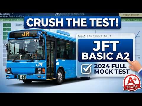 JFT Basic A2 Practice Test (2026) - Don't take the exam without this!!