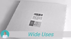 Binditek 10 Pack Thermal Binding Presentation Covers, 1/8 Inch Spine, Holds 30 Sheets, Ultra Clear Front Cover, Blue Paper Back Cover, Letter Size, for Students and Coworkers