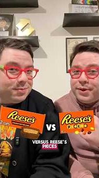 Reese’s cups VS Reese’s Pieces: 🧡⬇️🏆 ‪@Reeses‬ #reeses #reesespieces #candy #candytok #marchmadness
