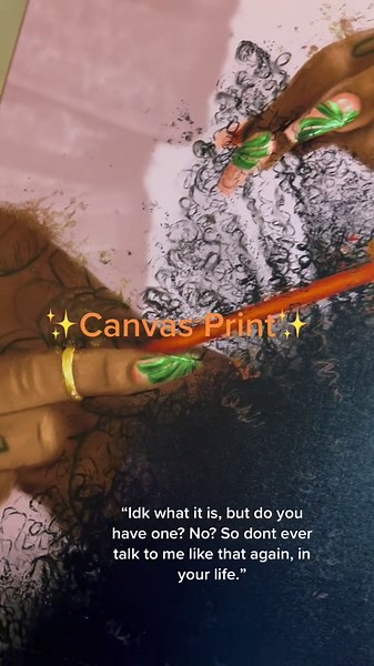 Creating stunning canvas prints with handcrafted art
