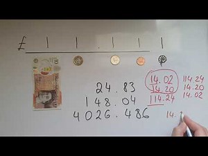 Order positive and negative decimals. GCSE Maths