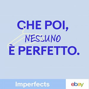 È l’ora di dare una seconda chance a tutti quei capi e accessori nuovi, di qualità, ma con piccoli difetti. Fai un giro nella sezione Imperfects di eBay: troverai i tuoi prodotti preferiti a prezzi scontatissimi. 😏 | eBay.it