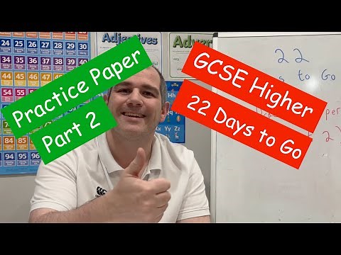 GCSE Higher Revision - 22 Days to Go - Corbettmaths