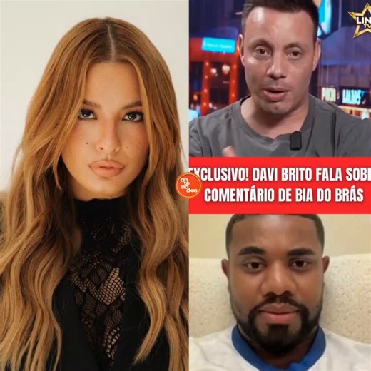 Davi Brito contou à Link TV que não se incomoda quando Bia do Brás se reafirma como a grande campeã do BBB 24. "Não me incomoda nem um pouquinho, não. Acho que é o sentimento dela de ter vencido na vida e eu sei reconhecer isso muito bem. Ela é uma menina trabalhadora, e que Deus continue abençoando ela cada vez mais. Eu torço muito pela vitória dela, como de outros participantes também. Eu entendo o ponto de vista dela. Então, pra mim, é uma felicidade, até porque tem muitos jovens, hoje em dia