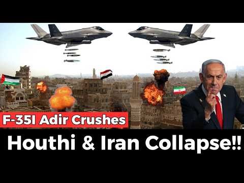F-35 ANGRY – 30 Bombs Rain Down on Sanaa!