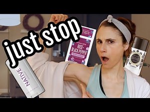The problem with natural deodorant| Dr Dray