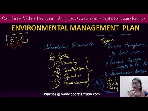 Environmental Management Plan UGC Environmental Science #ugcenvironmentalscience