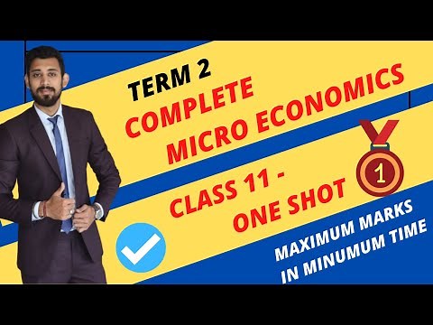 COMPLETE MICRO - One SHOT | Class 11 | Economics | Full Syllabus in one video