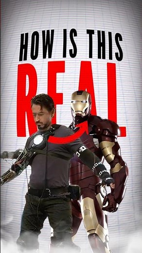 The Secret to Iron Man's Realistic Armor #IronMan #MovieFacts