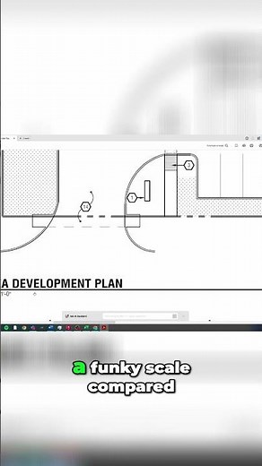 CAD Tip: Scale PDFs Like a Pro in Seconds! (1:20 Drawing) #shorts