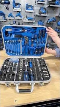 “127-Piece Ultimate Mechanic Tool Set 🔧”. #fypシ #viralvideo #tools #mechanic #trending #foryou