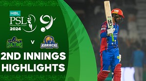 1.3M views · 10K reactions | 2nd Innings Highlights | Multan Sultans vs Karachi Kings | Match 3 | HBL PSL 9 | M1Z2U #MSvKK | #HBLPSL9 | #KhulKeKhel | Pakistan Super League | Facebook