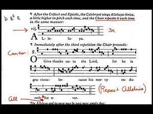 Solemn Alleluia of the Easter Vigil | Palmer/Burgess 2K HD