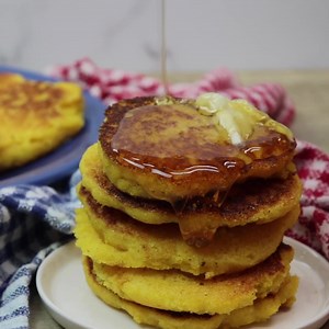 3.5K views · 70 reactions | PRINTABLE RECIPE: https://www.backtomysouthernroots.com/fried-cornbread-recipe/ Is there anything more comforting than fried cornbread? This easy recipe is perfect for a quick and tasty snack or a side dish that your family will love. | Back To My Southern Roots | Facebook