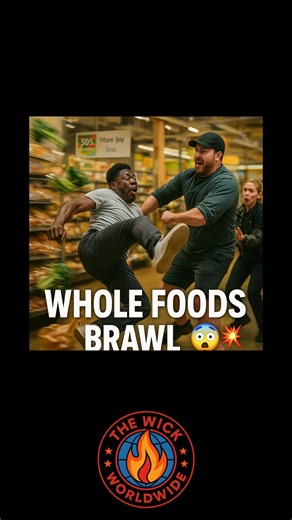 🌍 Wick Worldwide Media | 🔥 Breaking • Viral • Raw | Raw food. Raw fights. Whole Foods serving it ALL today 😭💥🥦 A wild brawl broke out in the middle of Whole Foods and shoppers were NOT... | Instagram